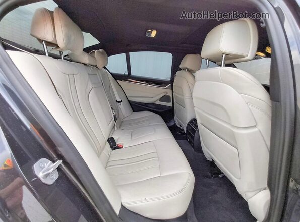WBAJR3C00LCE55117 2020 BMW 5 SERIES Black Вид задніх сидінь