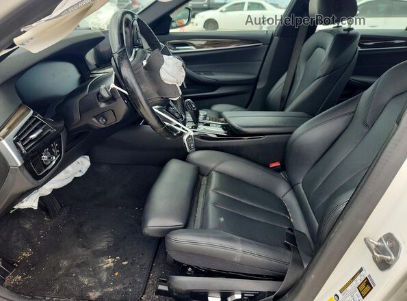 WBAJR3C02LCE01916 2020 BMW 5 SERIES White Սալոնի դիմացի տեսք