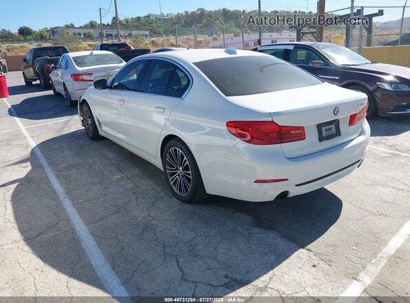 WBAJR3C04LWW63545 2020 BMW 5 SERIES White Հետևի ձախ
