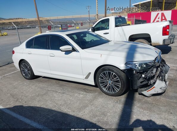 WBAJR3C04LWW63545 2020 BMW 5 SERIES White Սալոնի հետևի տեսք