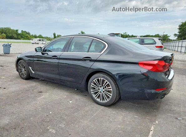 WBAJR3C04LWW64260 2020 BMW 5 SERIES Black Հետևի ձախ