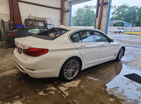 WBAJR3C0XLWW55062 2020 BMW 5 SERIES Белый Задняя правая четверть