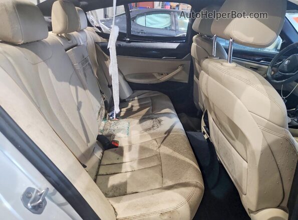 WBAJR3C0XLWW55062 2020 BMW 5 SERIES Белый Вид задних сидений