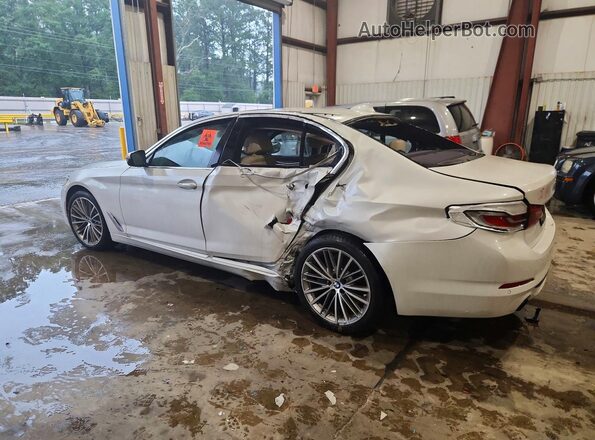 WBAJR3C0XLWW55062 2020 BMW 5 SERIES Белый Задняя левая четверть