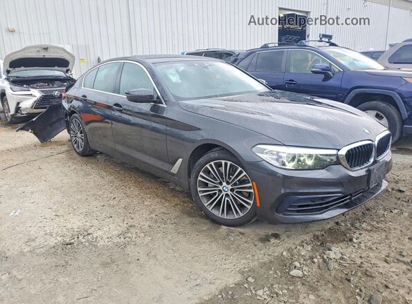 WBAJR7C01LCD69984 2020 BMW 5 SERIES Черный Передняя правая четверть