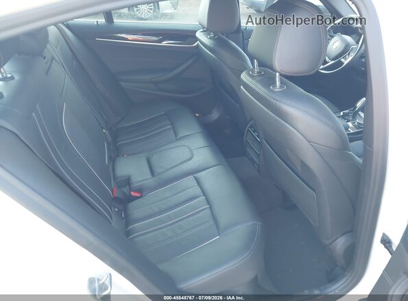 WBAJR7C04LWW77713 2020 BMW 5 SERIES White Вид наклейки з VIN-кодом