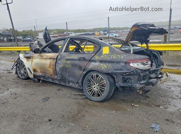 WBAJR7C05LCE04249 2020 BMW 5 SERIES White Rear left