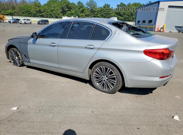 WBAJR7C05LWW65201 2020 BMW 5 SERIES Silver Задня ліва чверть
