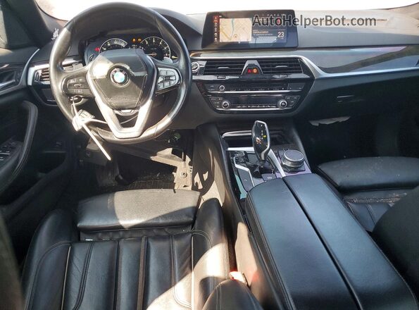 WBAJR7C05LWW65201 2020 BMW 5 SERIES Silver Вид панелі приладів