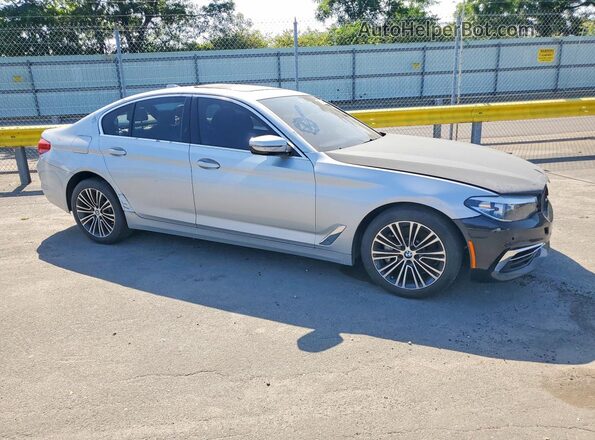WBAJR7C05LWW65201 2020 BMW 5 SERIES Silver Передня права чверть