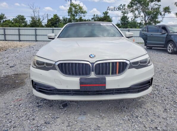 WBAJR7C06LCD09165 2020 BMW 5 SERIES White Вид спереду