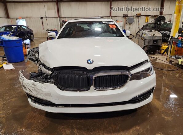 WBAJR7C06LCD65137 2020 BMW 5 SERIES White Front view