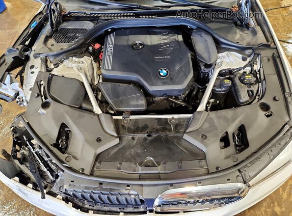 WBAJR7C06LCD65137 2020 BMW 5 SERIES White Rear interior view