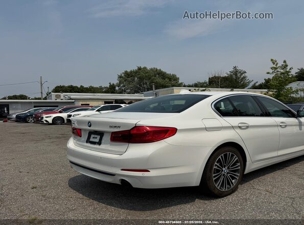 WBAJR7C07LCD10180 2020 BMW 5 SERIES Белый Задняя правая четверть