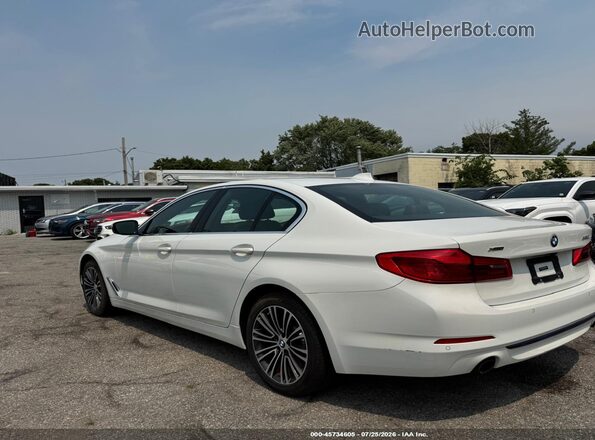 WBAJR7C07LCD10180 2020 BMW 5 SERIES Белый Задняя левая четверть