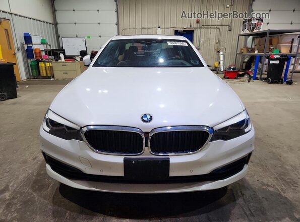 WBAJR7C0XLCE45640 2020 BMW 5 SERIES White წინა ხედი