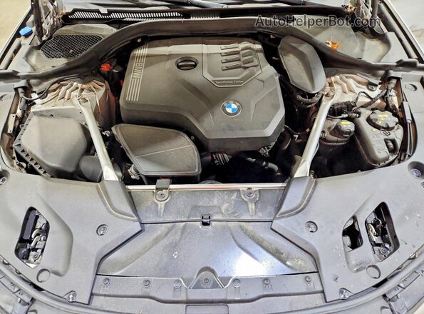 WBAJR7C0XLCE45640 2020 BMW 5 SERIES White უკანა სალონის ხედი