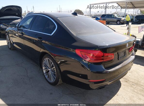 WBAJS1C00LWW84496 2020 BMW 5 SERIES Черный Задняя левая четверть