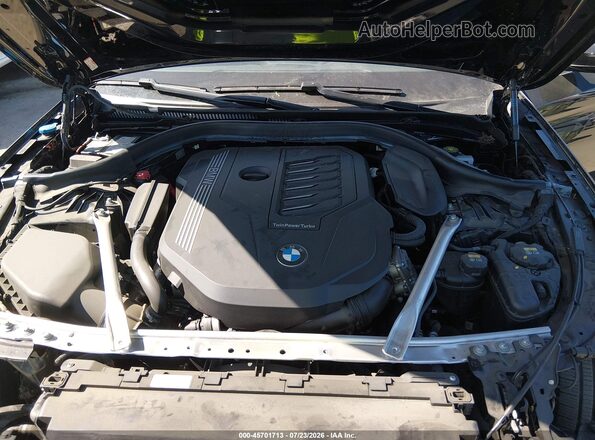 WBAJS1C00LWW84496 2020 BMW 5 SERIES Черный Вид сзади