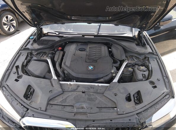 WBAJS1C03LCD87288 2020 BMW 5 SERIES Black Rear view