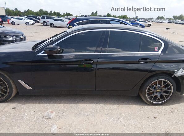 WBAJS1C03LCD87288 2020 BMW 5 SERIES Black Rear interior view