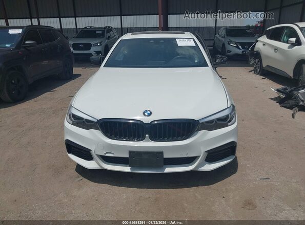 WBAJS1C06LCE02740 2020 BMW 5 SERIES White Սարքավորումների վահանակի տեսք