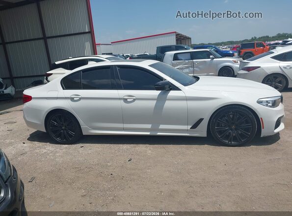 WBAJS1C06LCE02740 2020 BMW 5 SERIES White Սալոնի հետևի տեսք