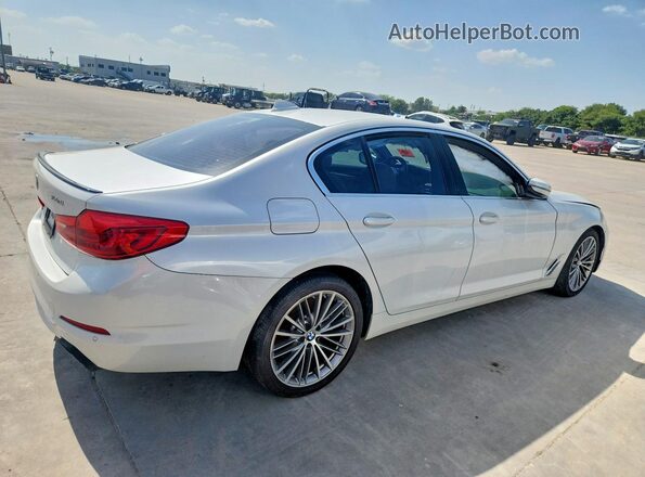 WBAJS1C07LWW69476 2020 BMW 5 SERIES Белый Задняя правая четверть