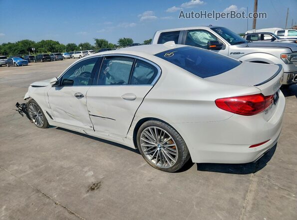 WBAJS1C07LWW69476 2020 BMW 5 SERIES Белый Задняя левая четверть
