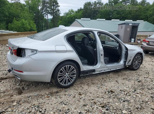 WBAJS3C00LWW68620 2020 BMW 5 SERIES Silver Tył prawy