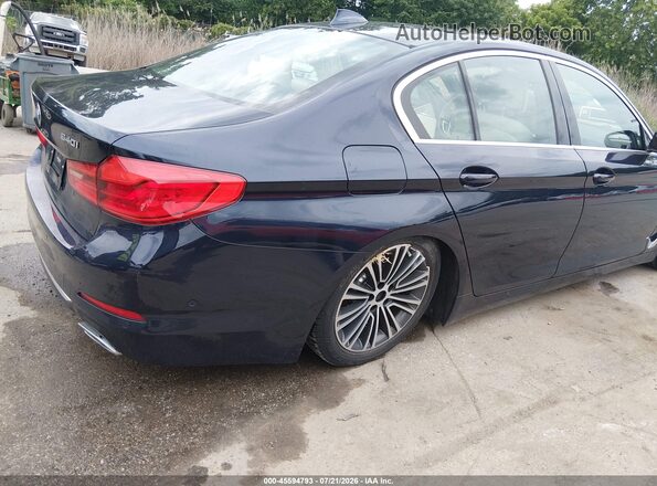WBAJS3C04LWW65624 2020 BMW 5 SERIES Blue Вид спереду