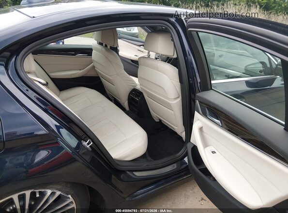 WBAJS3C04LWW65624 2020 BMW 5 SERIES Blue Вид наклейки з VIN-кодом