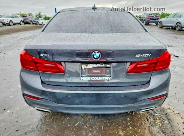 WBAJS3C06LCE19646 2020 BMW 5 SERIES Gray Հետևի տեսք