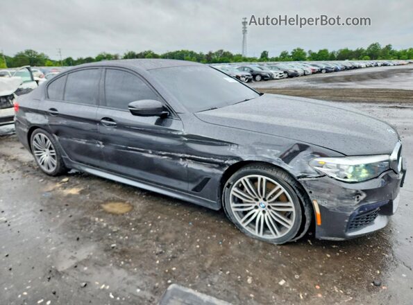 WBAJS3C06LCE19646 2020 BMW 5 SERIES Gray Առջևի աջ