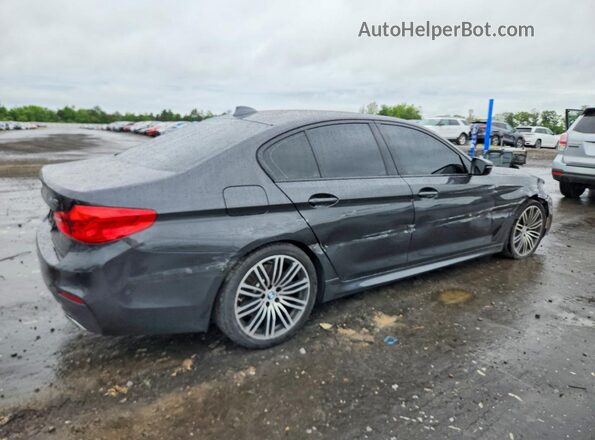 WBAJS3C06LCE19646 2020 BMW 5 SERIES Gray Հետևի աջ