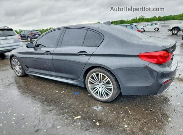 WBAJS3C06LCE19646 2020 BMW 5 SERIES Gray Հետևի ձախ