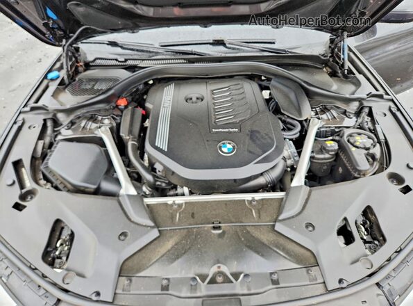 WBAJS3C06LCE19646 2020 BMW 5 SERIES Gray Սալոնի հետևի տեսք