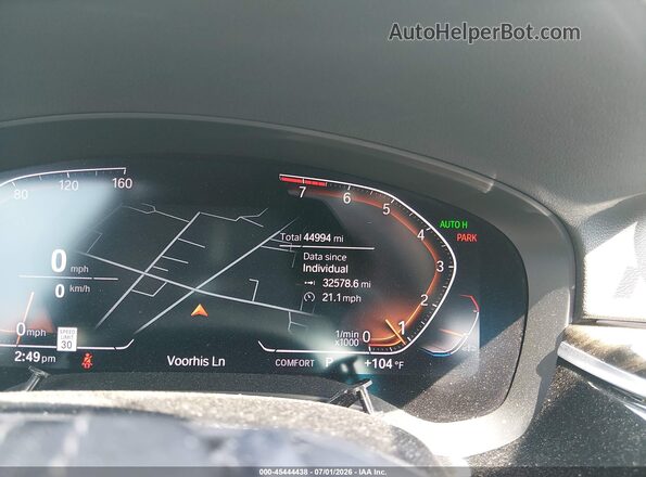 WBAJS3C08LCD66089 2020 BMW 5 SERIES Черный Вид задних сидений