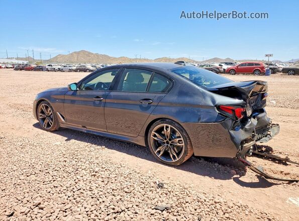 WBAJS7C01LBN96244 2020 BMW M5 Black Задня ліва чверть