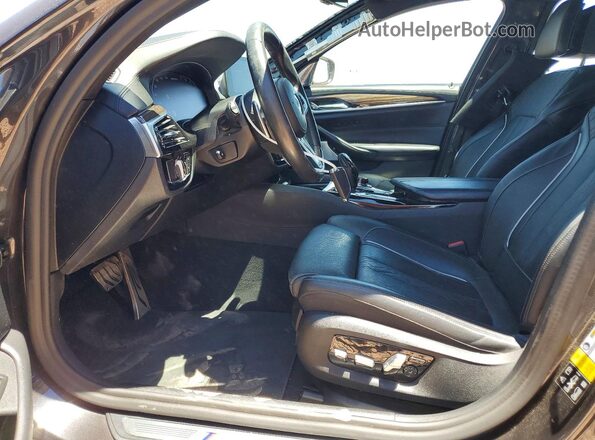 WBAJS7C01LBN96244 2020 BMW M5 Black Вид салону спереду