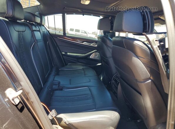 WBAJS7C01LBN96244 2020 BMW M5 Black Вид задніх сидінь