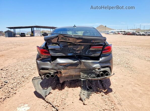 WBAJS7C01LBN96244 2020 BMW M5 Black Вид ззаду