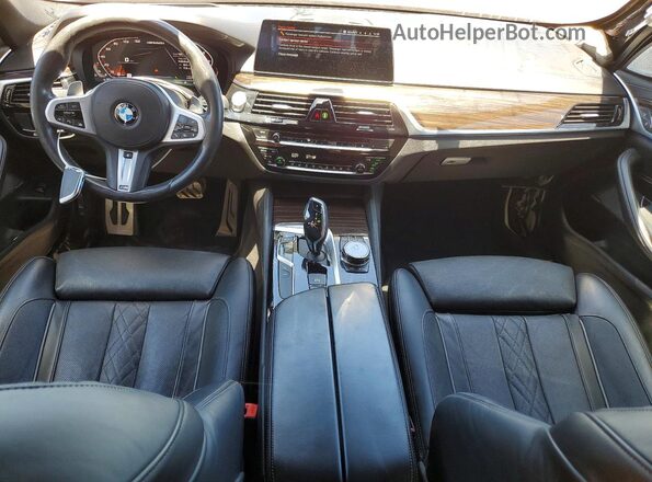 WBAJS7C01LBN96244 2020 BMW M5 Black Вид панелі приладів