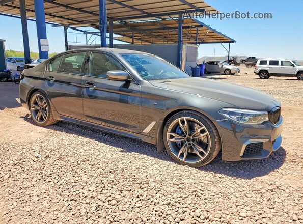 WBAJS7C01LBN96244 2020 BMW M5 Black Передня права чверть