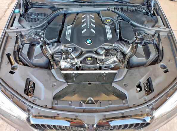 WBAJS7C01LBN96244 2020 BMW M5 Black Вид задньої частини салону