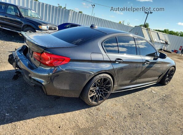 WBAJS7C02LCE14810 2020 BMW M5 Silver Tył prawy