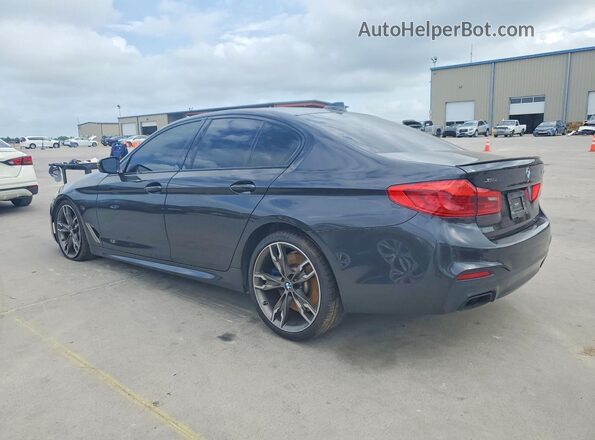 WBAJS7C04LCD45960 2020 BMW M5 Charcoal Հետևի ձախ