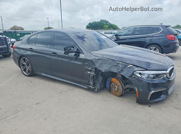 WBAJS7C04LCD45960 2020 BMW M5 Charcoal Առջևի աջ