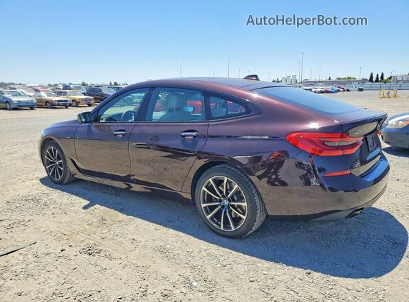WBAJV6C54JBK07879 2018 BMW 6 SERIES Brown Rear left