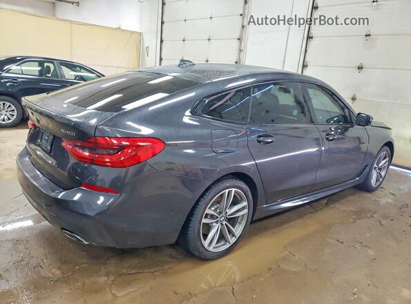 WBAJV6C54KBK08676 2019 BMW 6 SERIES Gray Հետևի աջ